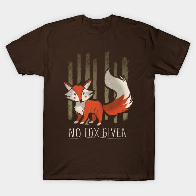 No fox given T-Shirt by FanFreak